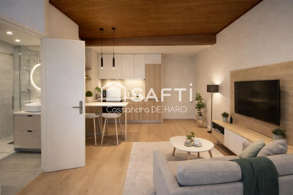 Soggiorno - Renovatable House in Muret's Historic Centre
