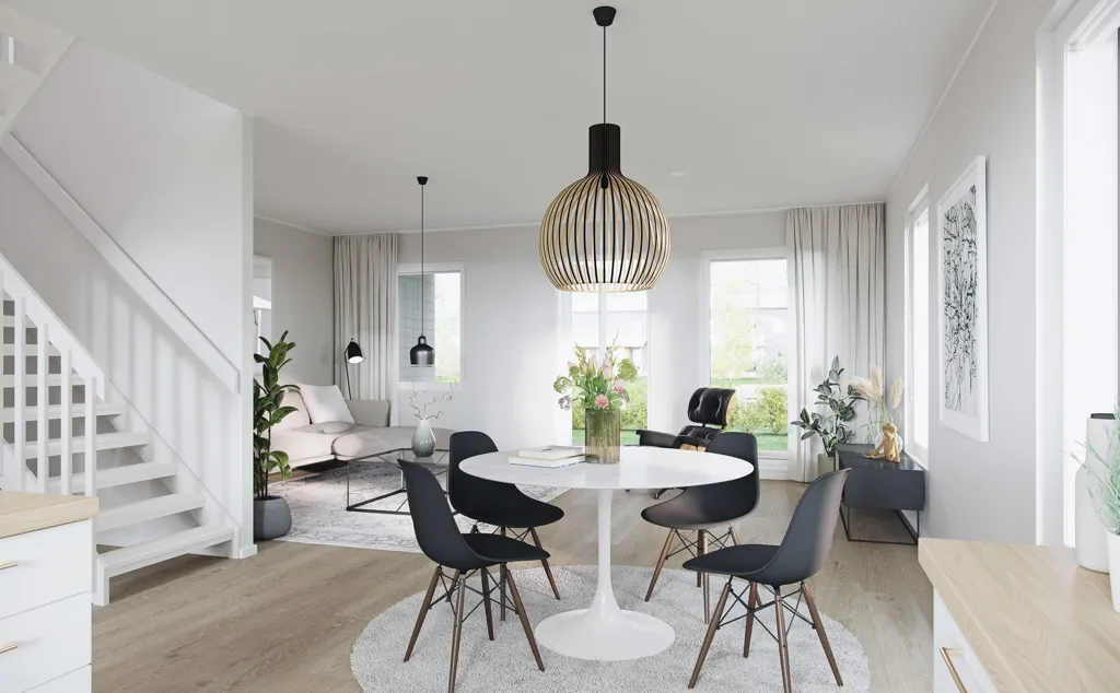Salle à manger - Modern Apartment with Garden in Nokia Viiki