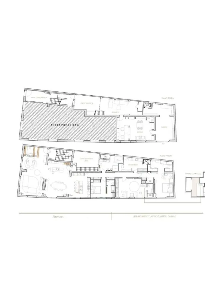 Floor Plan - Luxury Flat with Private Garden in Florence