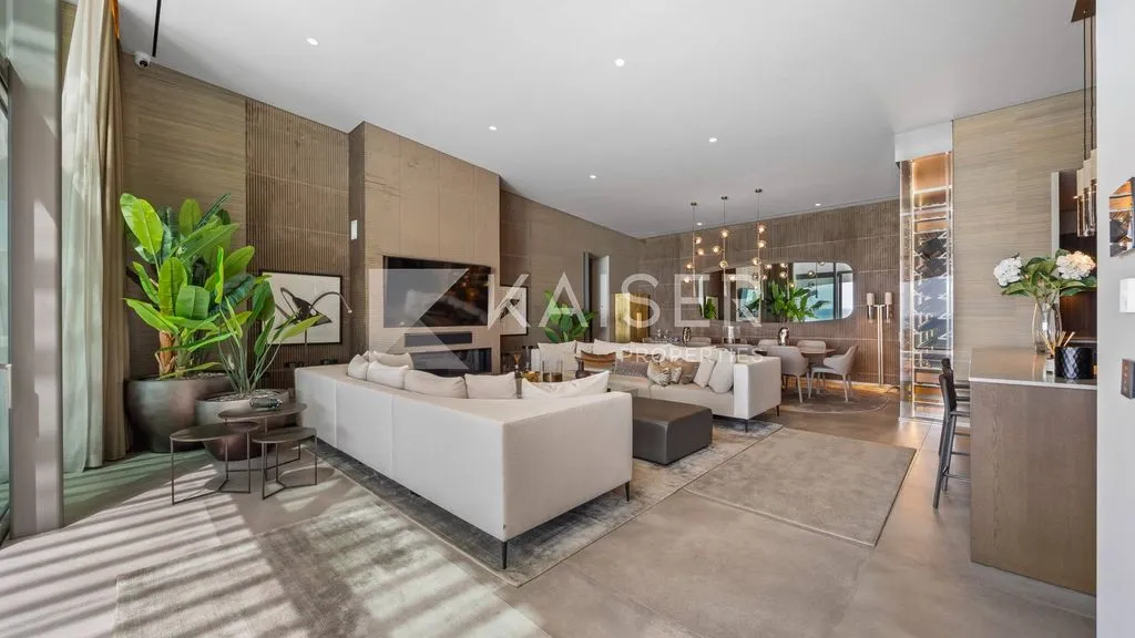 Séjour - Luxury Penthouse with Sea View in Albufeira