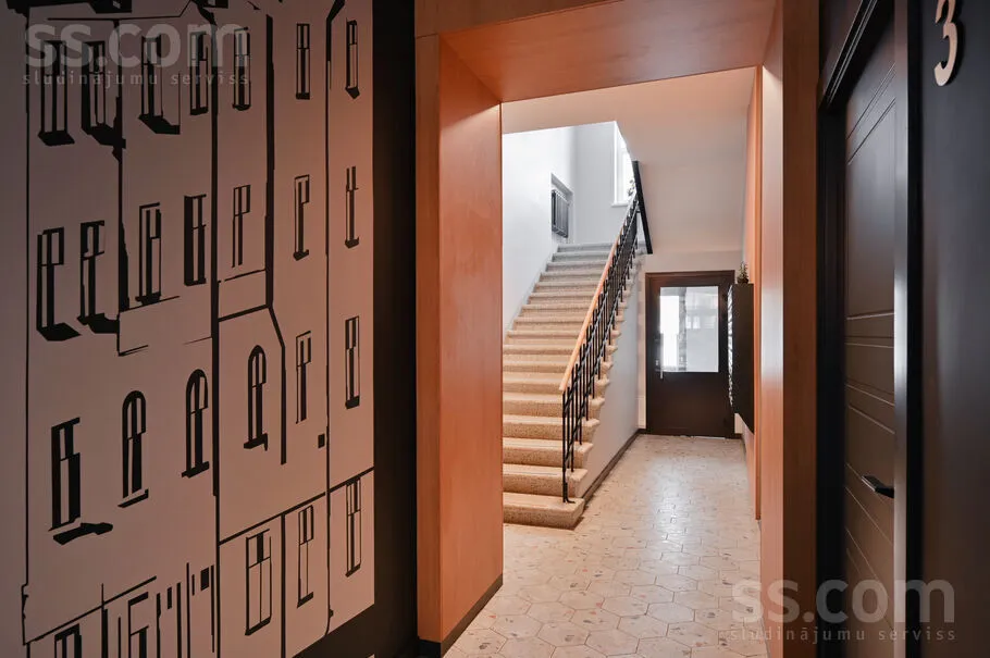 Entrée - Appartement 2 pièces à Rīga