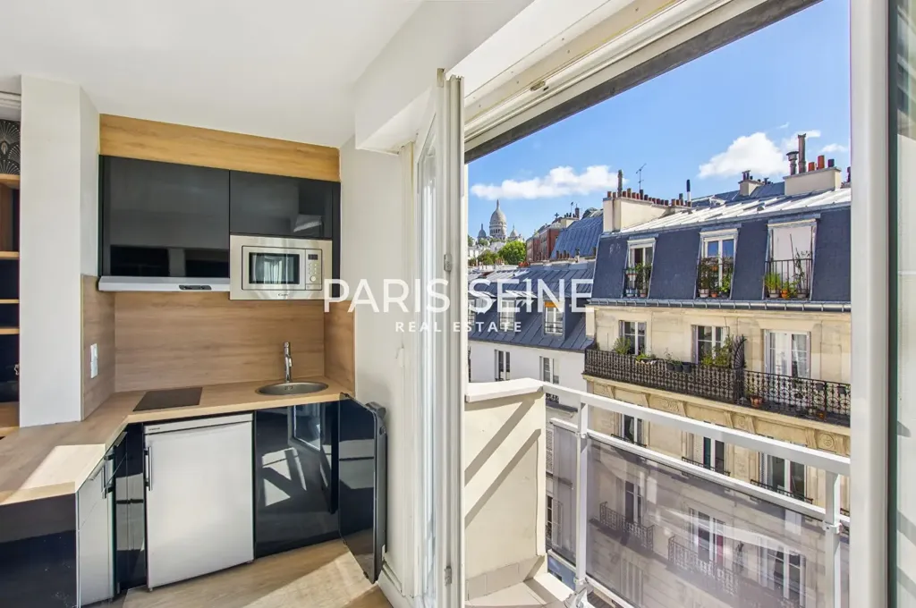 Balcon - Studio avec Balcon Vue Sacré-Coeur à Abbesses