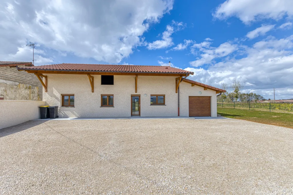 Extérieur - Villa avec Vue Imprenable sur le Revermont à Beny
