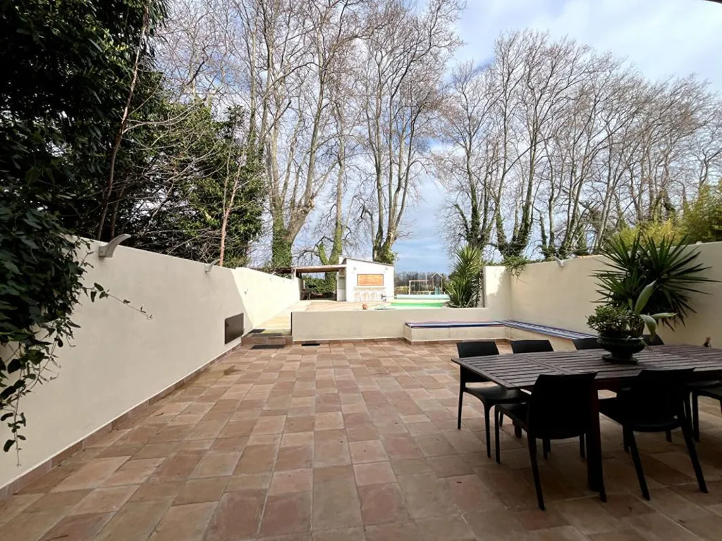 Terrass - Traditional Mas with Pool in Saint-Cyprien Plage