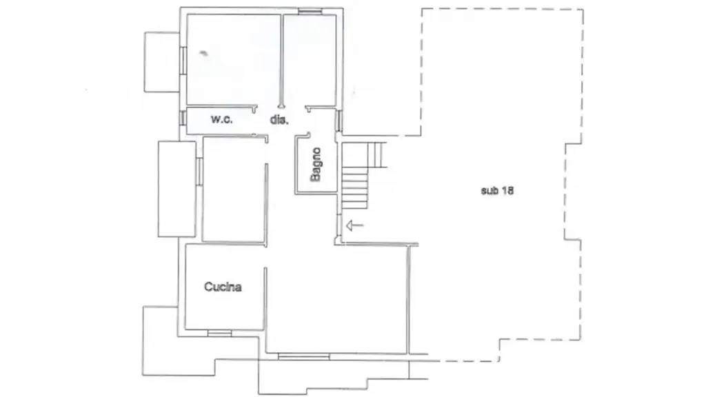 Plan - Spacious Apartment with Balcony in Atessa