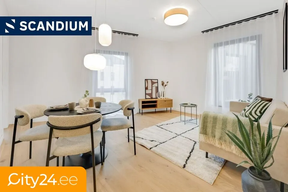 Séjour - Corner Apartment with Terrace in Marati Quarter
