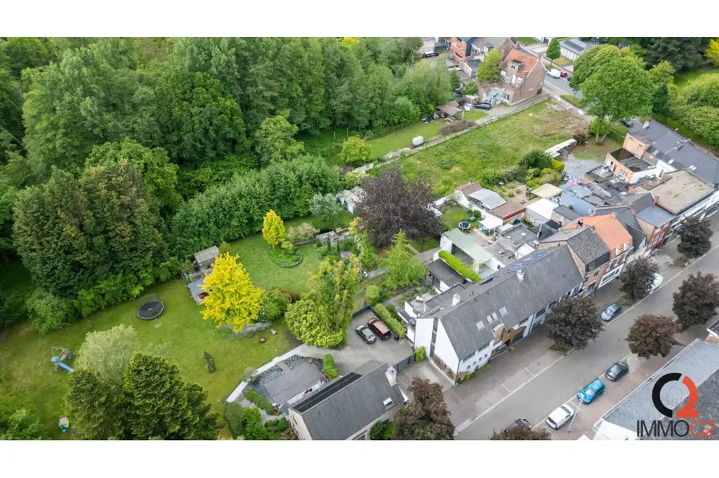Vista aerea - Eco-Friendly Apartment with Garden in Genk