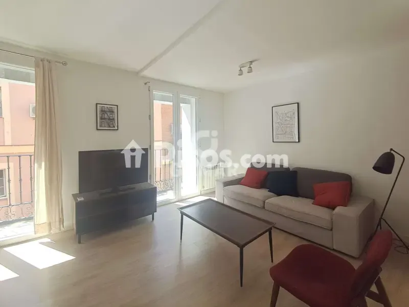 Séjour - Apartment with Balconies in Atocha, Madrid