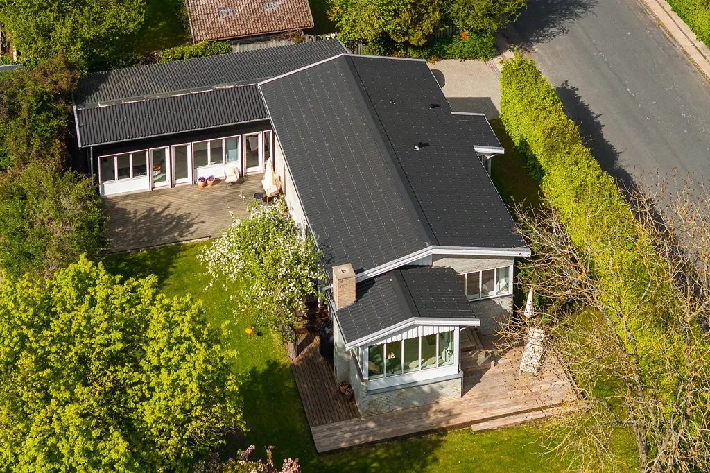 Vue aérienne - Maison 8 pièces à Gentofte