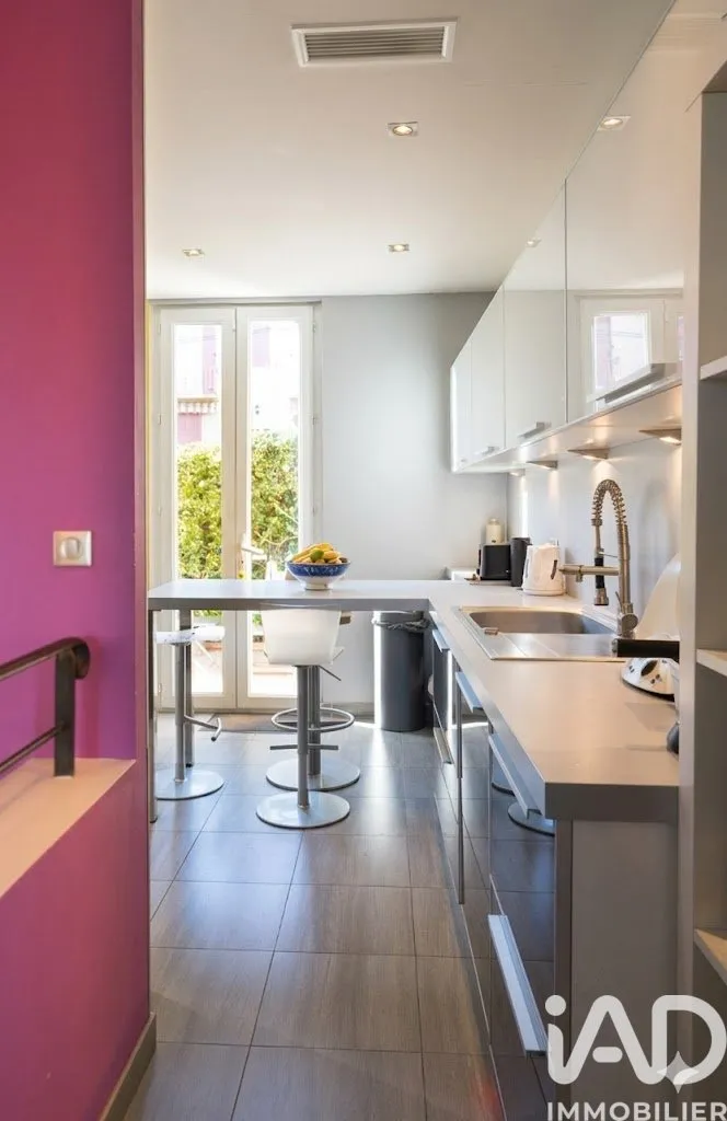 Köök - Character Villa with Pool in Antibes