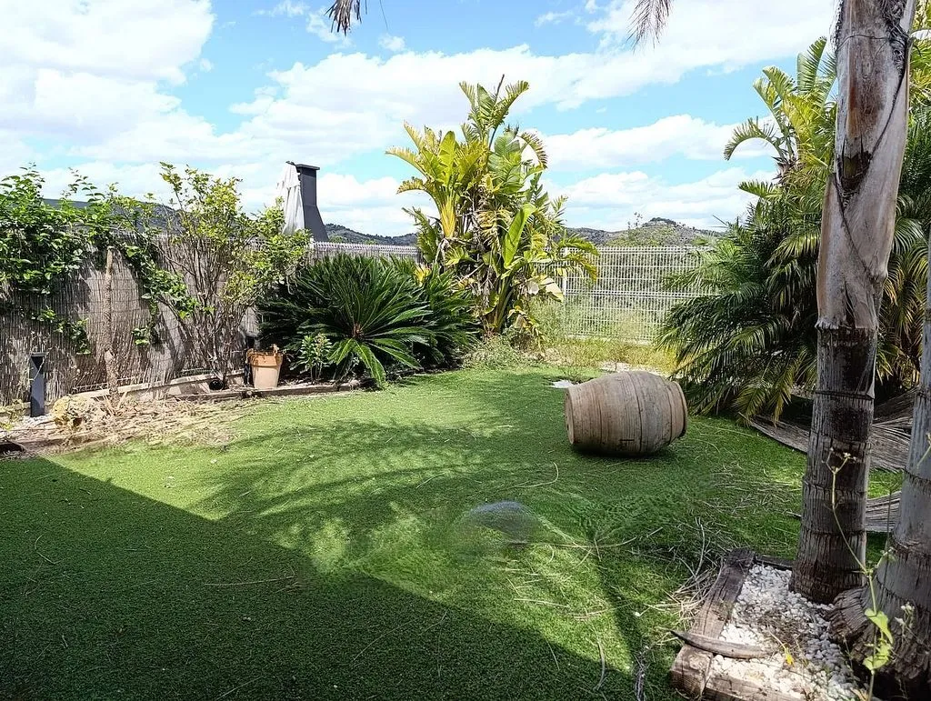 Jardin - Terraced Semi-Detached House in Benaguasil