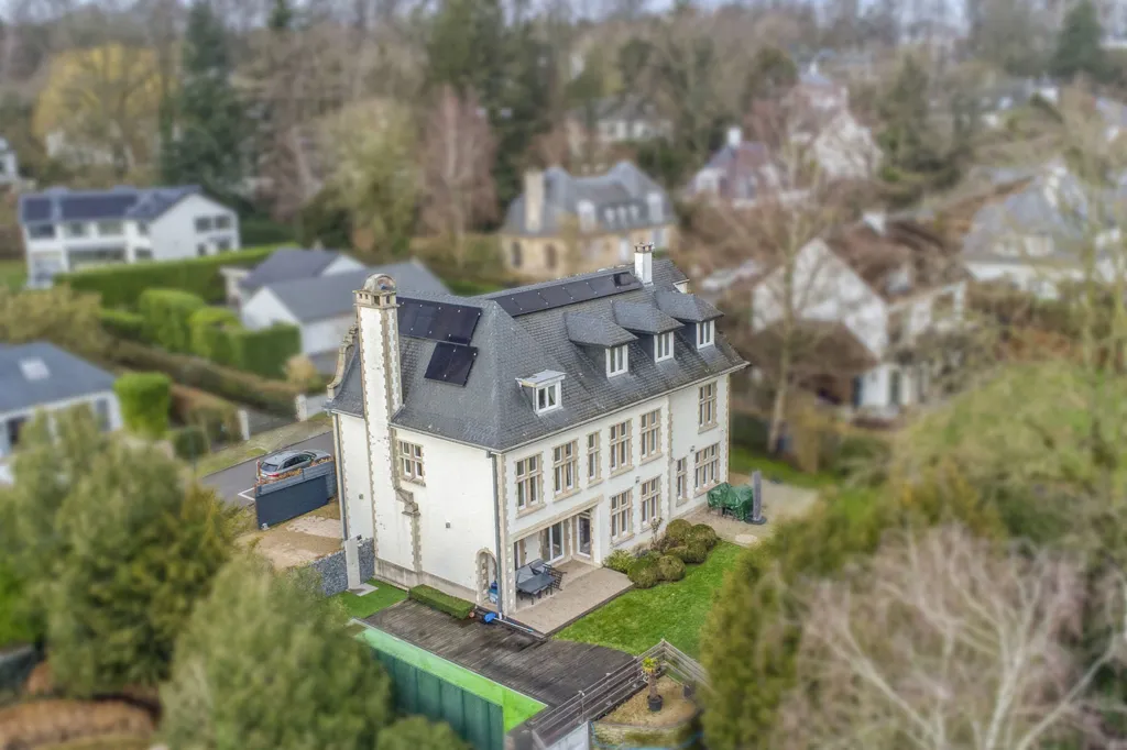 Õhuvaade - Luxury House with Pool on Blücherlaan, Uccle