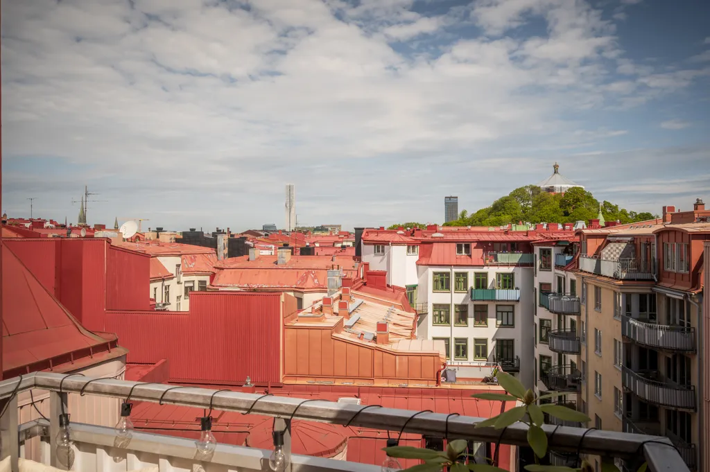 Balcon - Charming Loft with City View in Stockholm