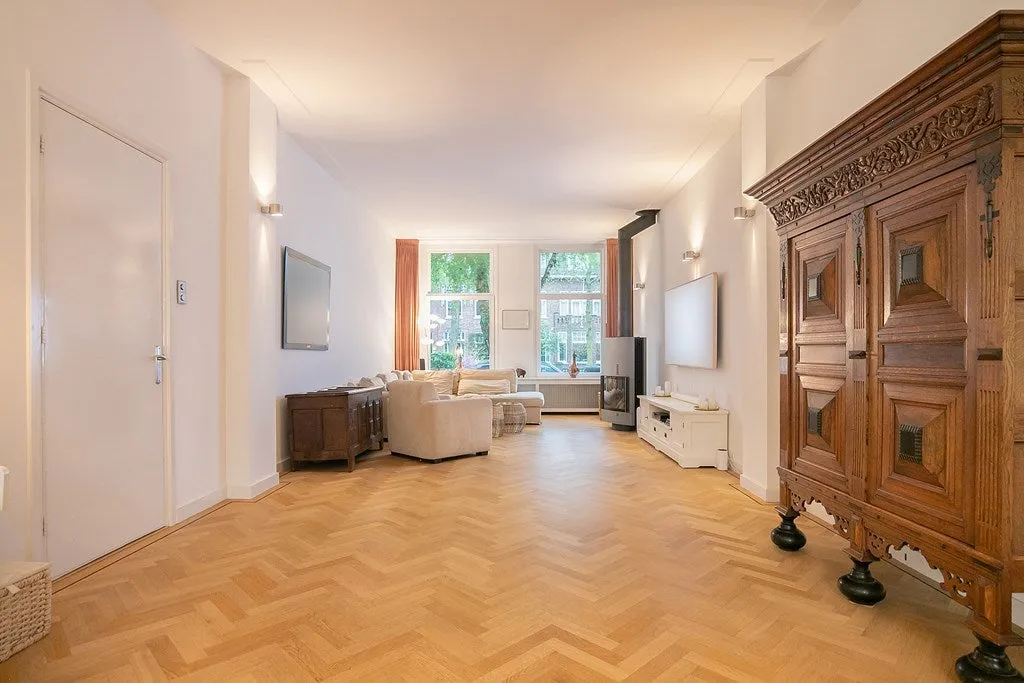 Séjour - Character Villa with Park View in Kralingen