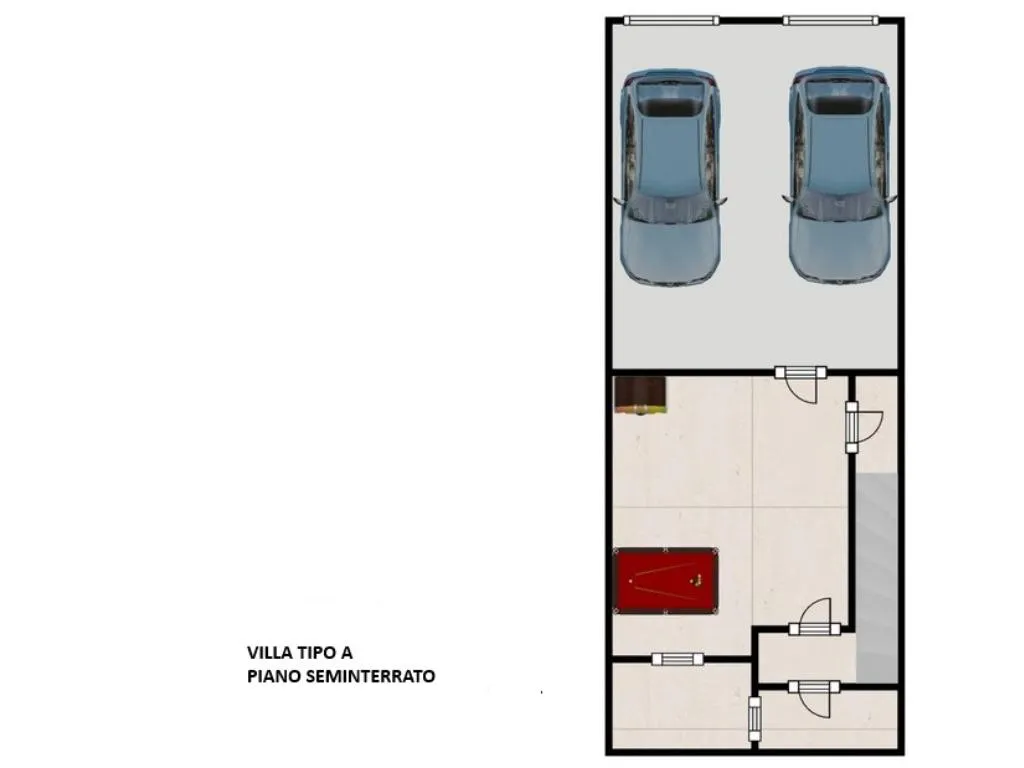 Floor Plan - Corner Semi-Detached Villa in Mesero