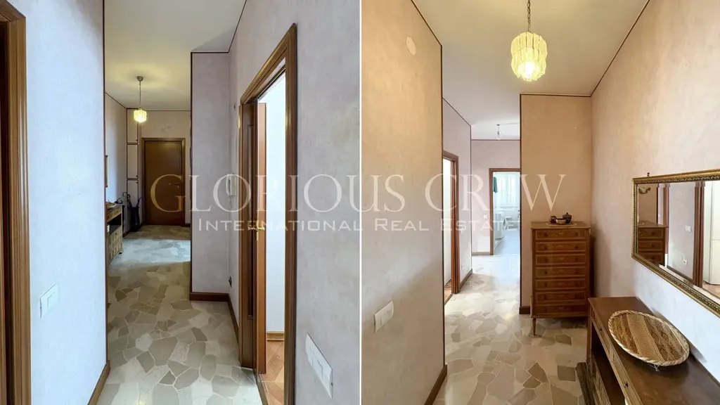 Entrée - Bright 2-Bedroom Apartment with Balcony in Milan