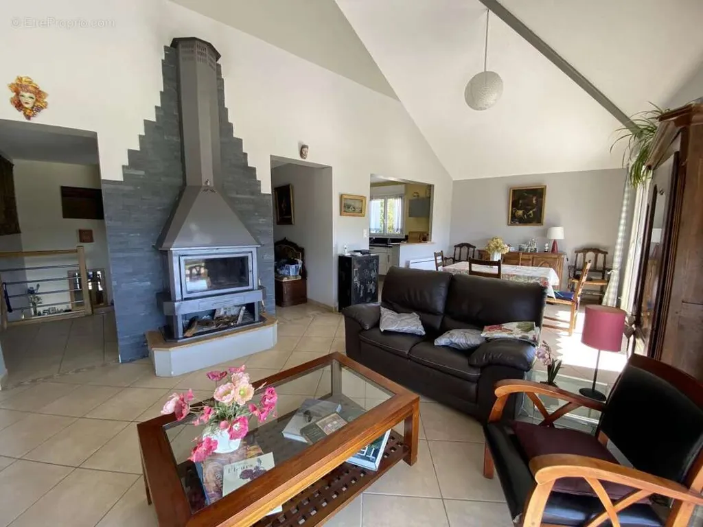 Séjour - Propriété Contemporaine avec Parc à 8 km de Châtellerault