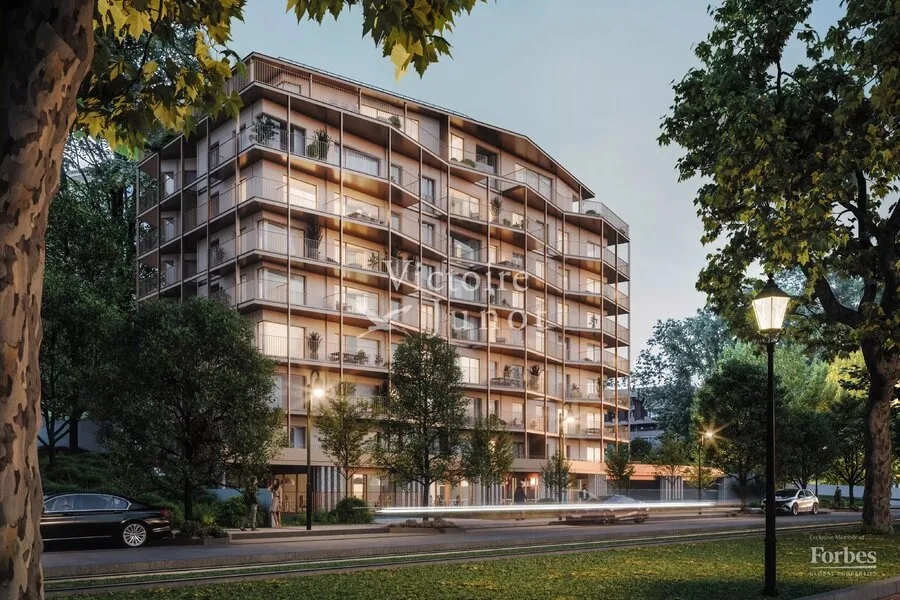 Extérieur - Appartement 3 Chambres avec Terrasse au Boulevard du Souverain