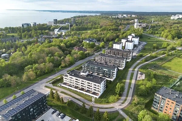 Vue aérienne - Modernised Flat with Balcony in Kadriorg, Tallinn