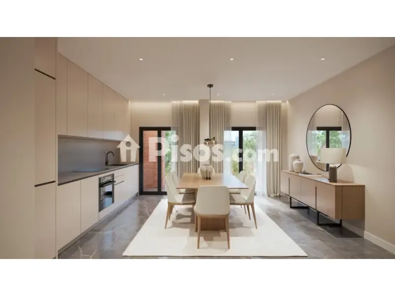 Söögituba - Modern Penthouse with North View in Quart de Poblet