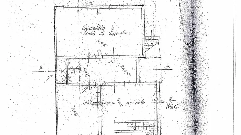 Plan - Corner Villetta with Garden in Empoli