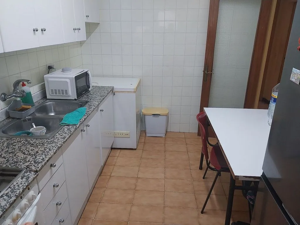 Cuisine - Apartment with Balcony and Terrace in Parc Bosc