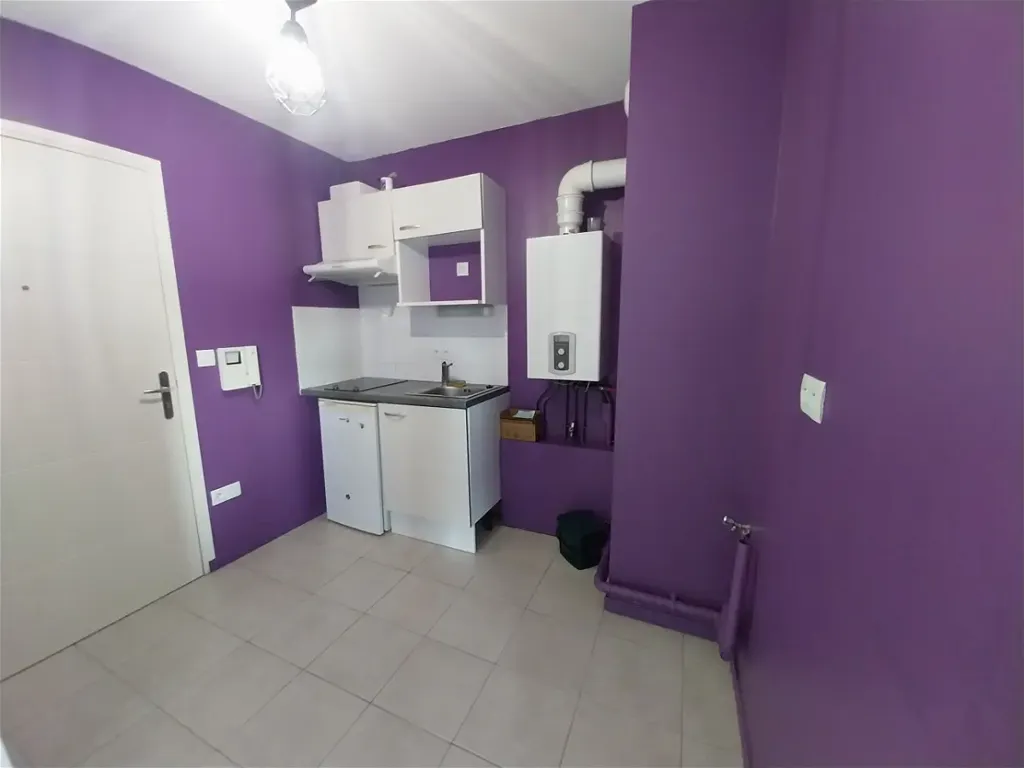 Kitchen - Studio with Parking in Dunkerque Citadel