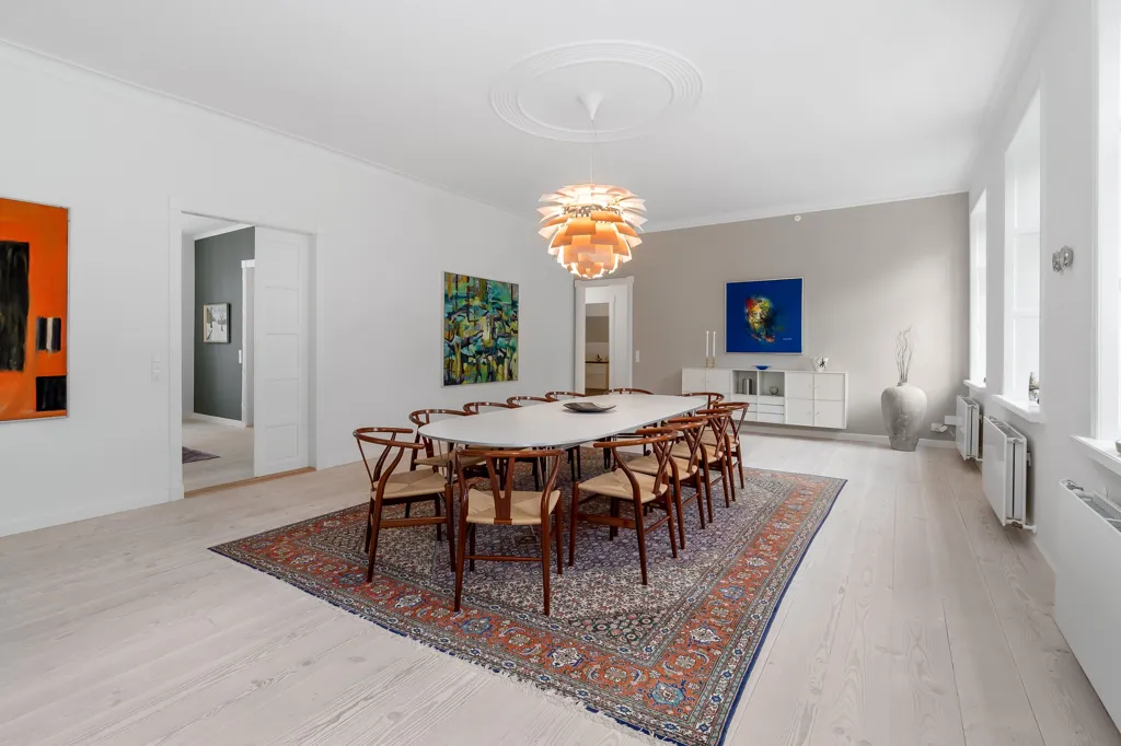 Salle à manger - Spacious Apartment in Historic Building, Copenhagen