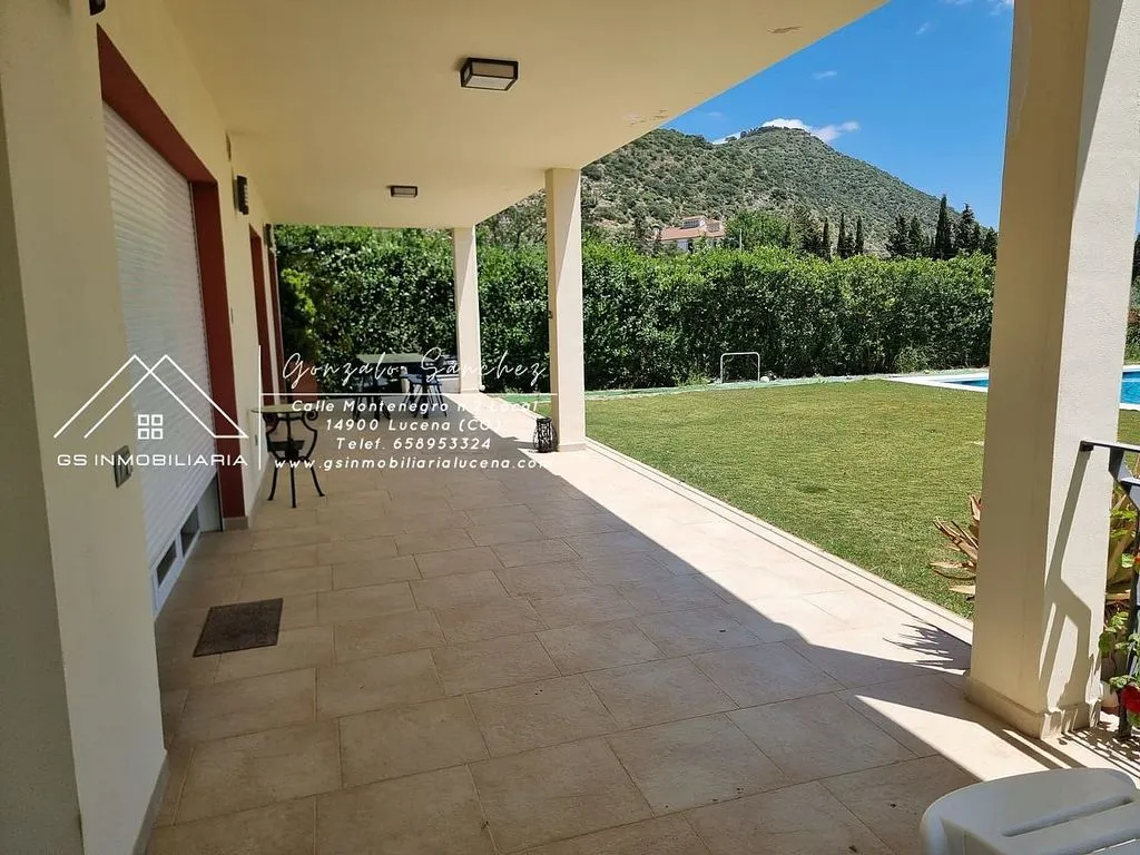 Terrass - Rural House with Pool in Lucena