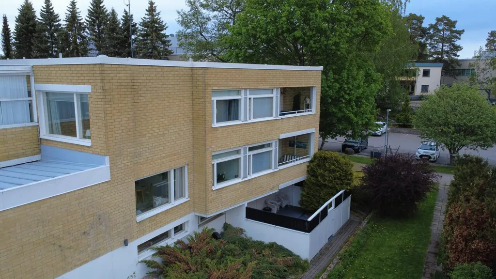 Aerial - Two-Storey Apartment with Balcony in Westend