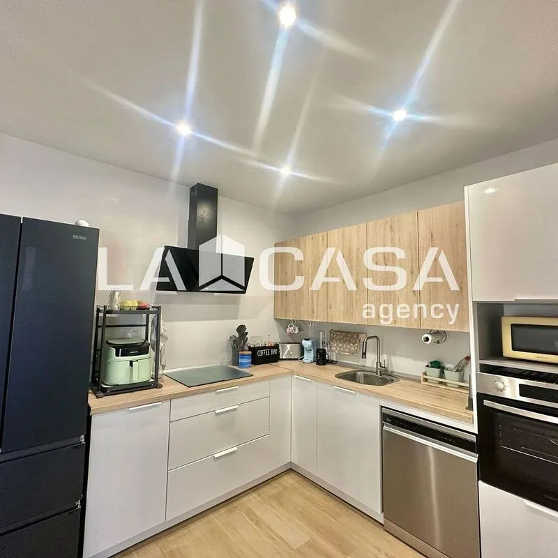 Köök - Apartment with Air Conditioning in Polígono Norte