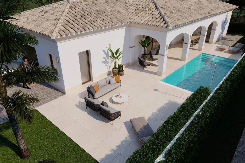 Piscine - New Build Villa with Pool in San Pedro del Pinatar