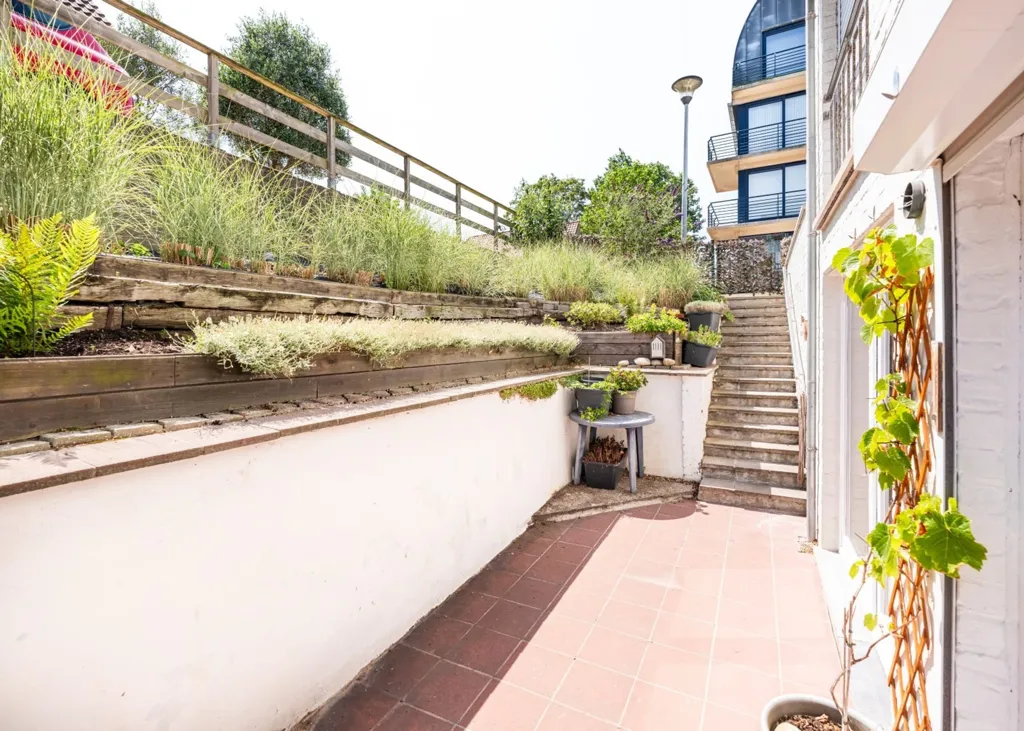 Jardin - Appartement avec Terrasse Ouest à Koksijde