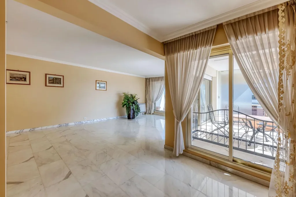 Séjour - Appartement Luxe avec Terrasses Panoramiques à Cannes