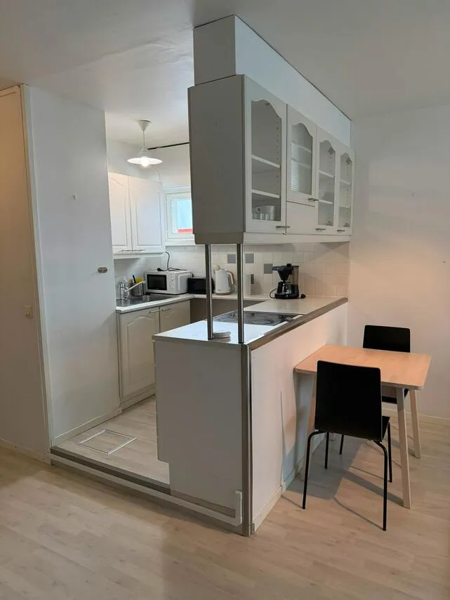 Cucina - 2-Bedroom Apartment with Balcony in Vaasa