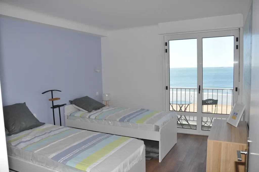 Chambres - Appartement T3 avec Vue Mer à La Baule