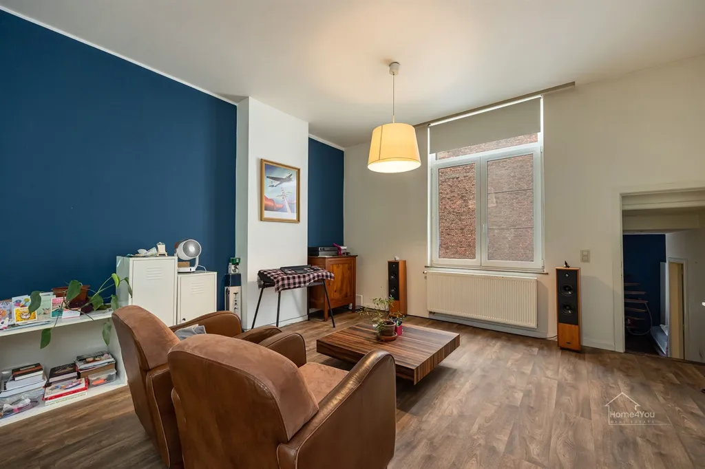 Soggiorno - Ready-to-Move 2-Bedroom Apartment in Central Antwerp