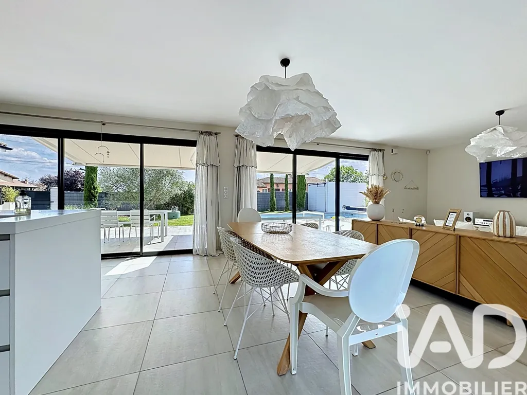 Söögituba - Contemporary Villa with Pool in Aussonne