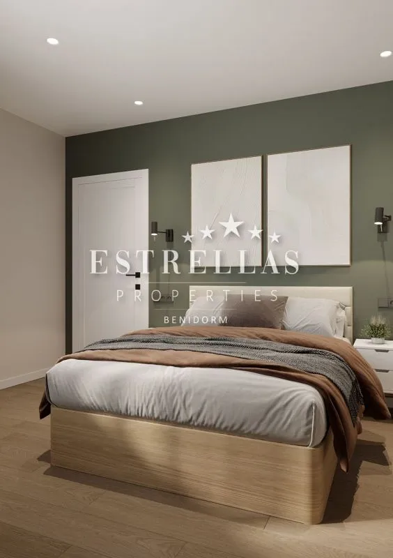 Chambres - Apartment with Pool near Playa de Poniente, Benidorm