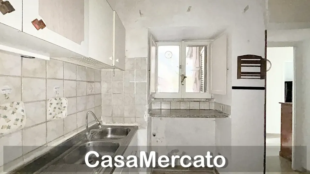 Kitchen - Bilocale with Balcony in Rocca di Papa