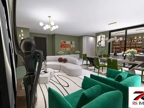 Soggiorno - Spacious Apartment with Balconies in Caserta