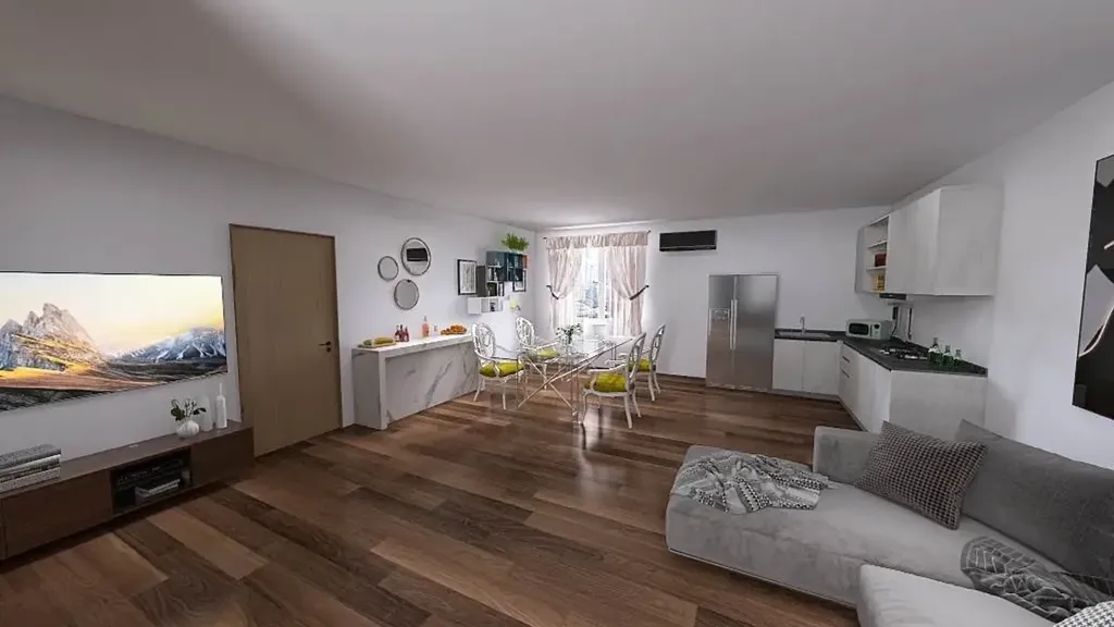 Séjour - Rearranged Flat with Balcony in Florence