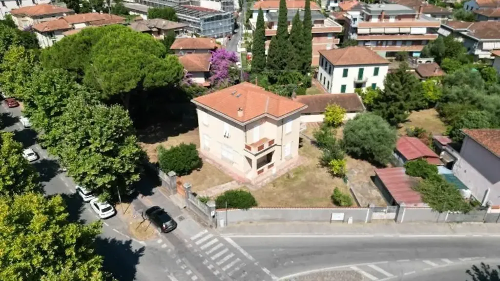 Vue aérienne - Historic Villa with Private Garden in Massa