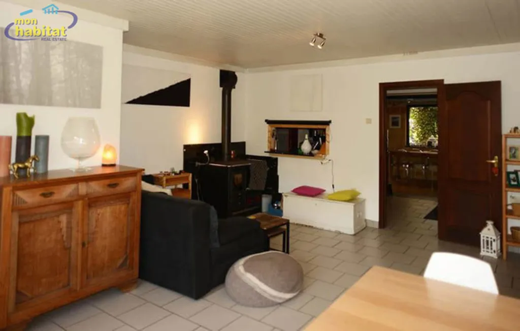 Séjour - Maison 4 Façades avec Jardin à Thuin
