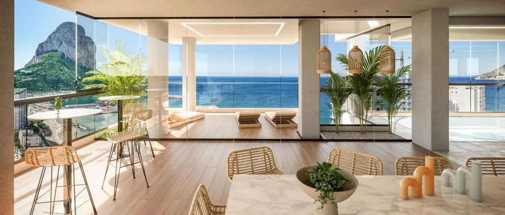 Séjour - Luxury Penthouse with Sea View in Calpe