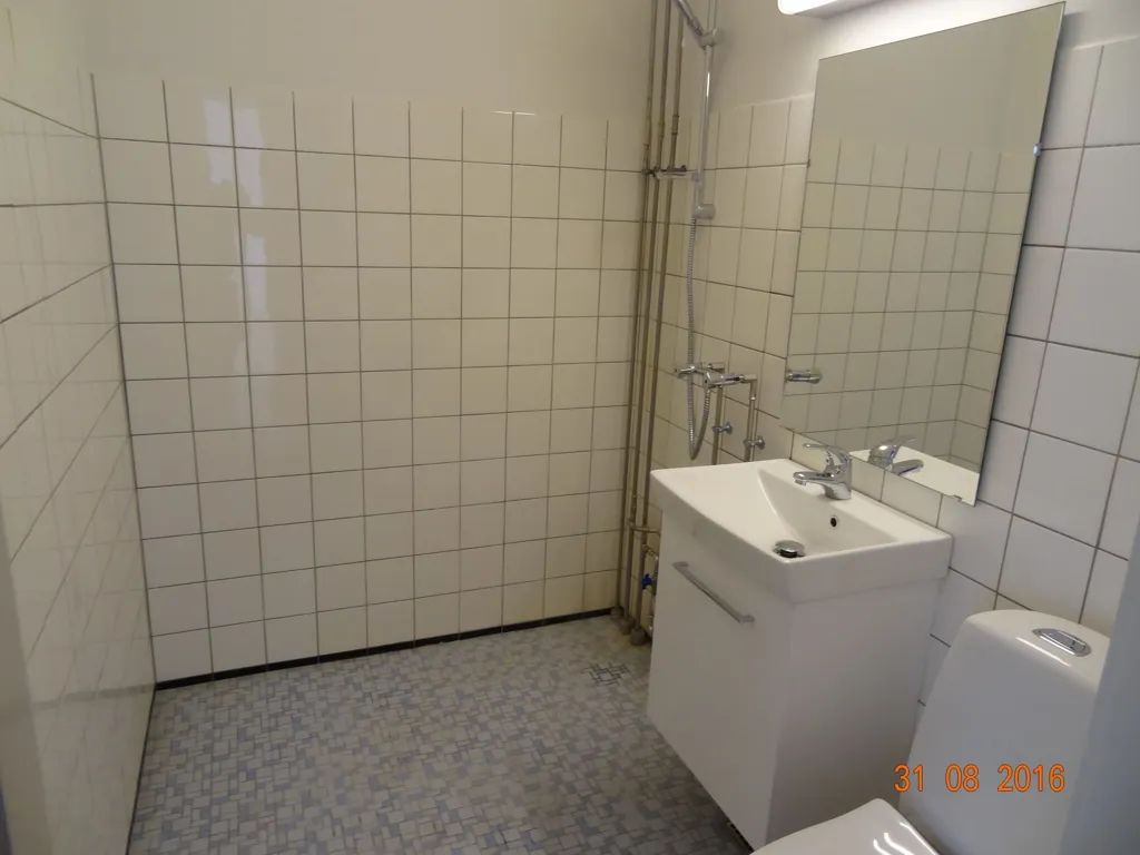 Salles de bain - 2-Bedroom Apartment with Balcony in Skive