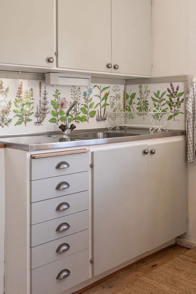 Kitchen - Holiday Home with Sea View in Norrtälje