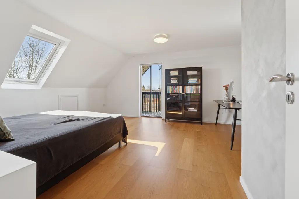 Chambres - Renovated Villa with Terrace in Sunds
