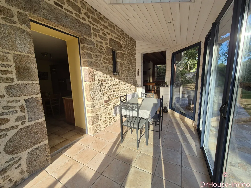 Terrace - Stone House with Garden near Gorrón