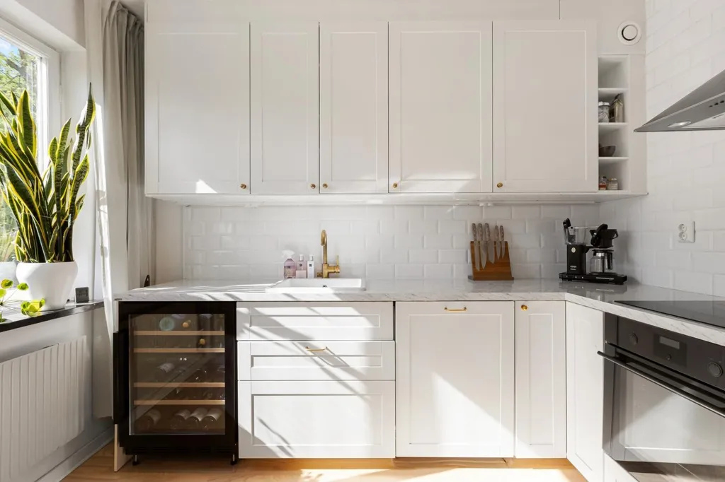 Köök - Apartment with Balcony in Sundbyberg